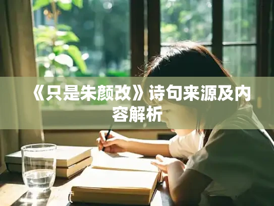《只是朱颜改》诗句来源及内容解析