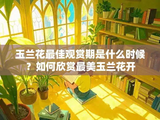 玉兰花最佳观赏期是什么时候？如何欣赏最美玉兰花开