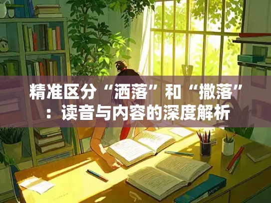 精准区分“洒落”和“撒落”：读音与内容的深度解析