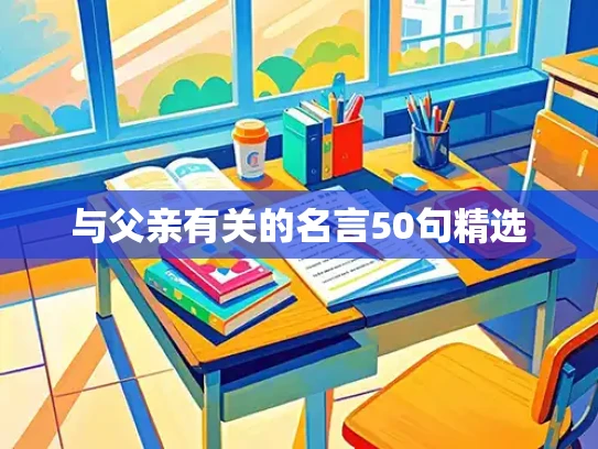 与父亲有关的名言50句精选