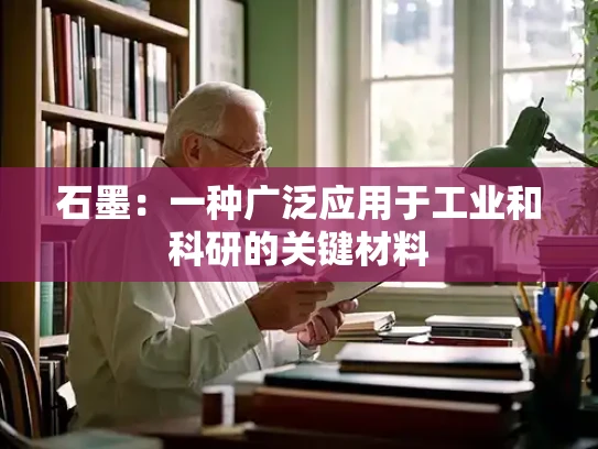 石墨：一种广泛应用于工业和科研的关键材料