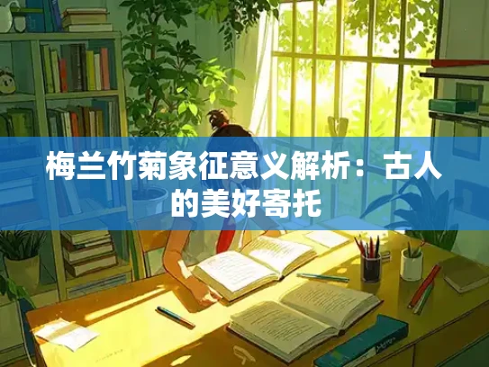 梅兰竹菊象征意义解析：古人的美好寄托