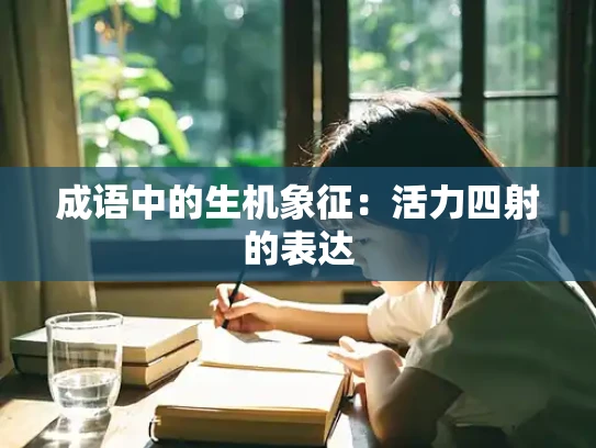 成语中的生机象征：活力四射的表达