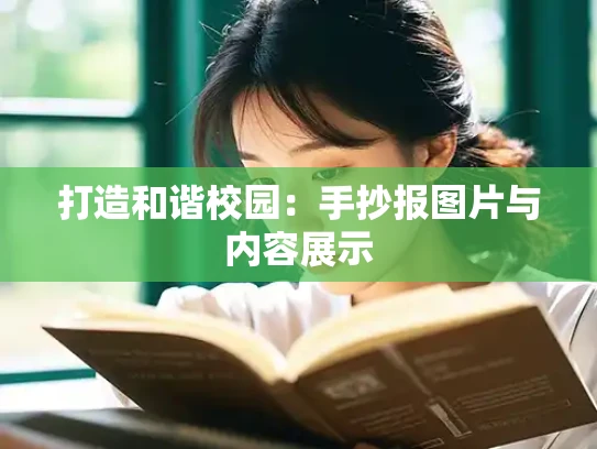 打造和谐校园：手抄报图片与内容展示