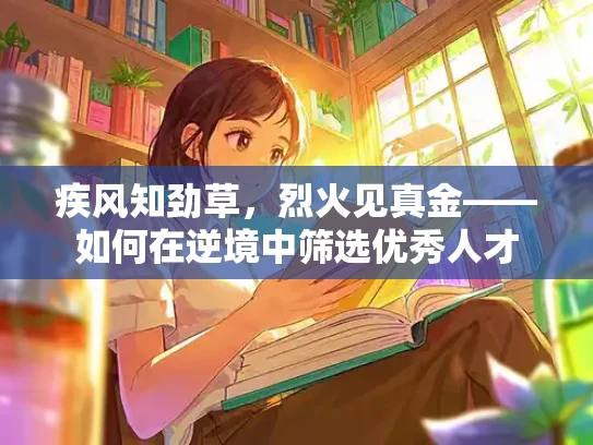 疾风知劲草，烈火见真金——如何在逆境中筛选优秀人才
