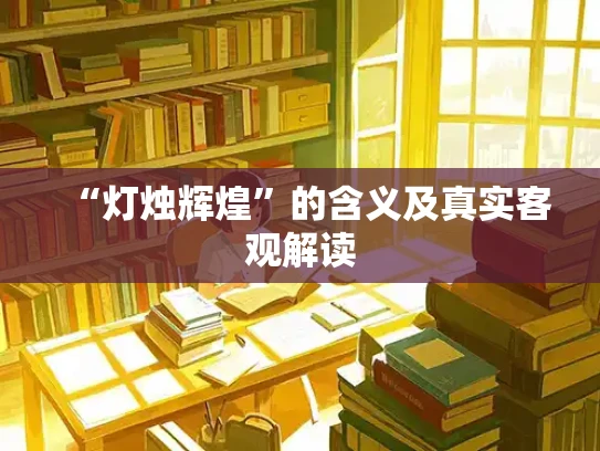 “灯烛辉煌”的含义及真实客观解读