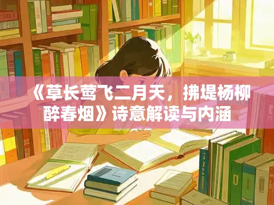 《草长莺飞二月天，拂堤杨柳醉春烟》诗意解读与内涵