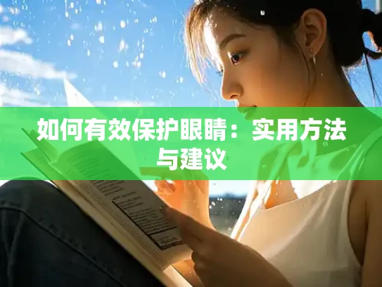 如何有效保护眼睛：实用方法与建议