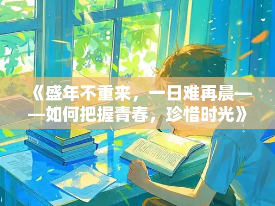 《盛年不重来，一日难再晨——如何把握青春，珍惜时光》