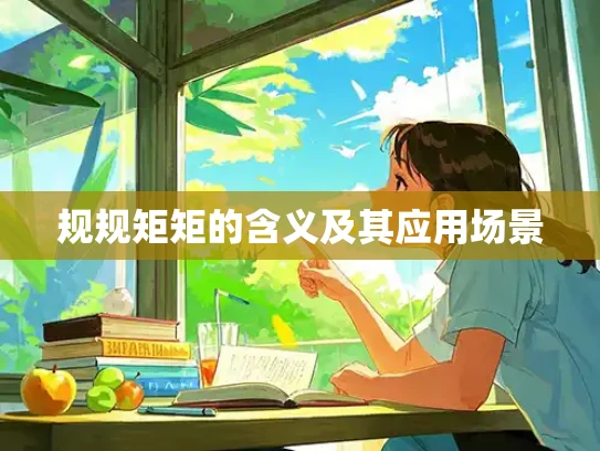 规规矩矩的含义及其应用场景
