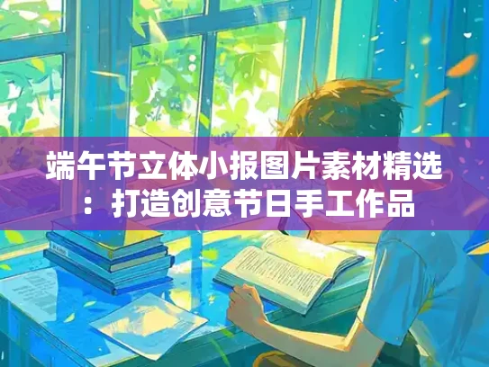 端午节立体小报图片素材精选：打造创意节日手工作品