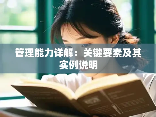 管理能力详解：关键要素及其实例说明