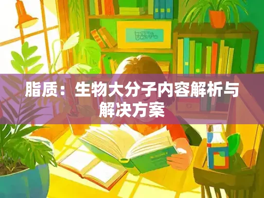 脂质：生物大分子内容解析与解决方案