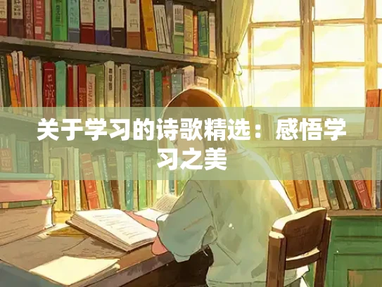 关于学习的诗歌精选：感悟学习之美