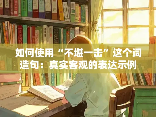 如何使用“不堪一击”这个词造句：真实客观的表达示例