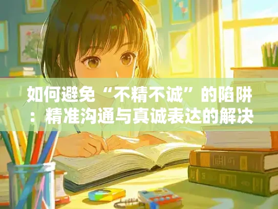 如何避免“不精不诚”的陷阱：精准沟通与真诚表达的解决方案
