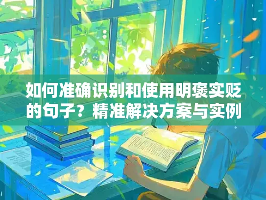 如何准确识别和使用明褒实贬的句子？精准解决方案与实例分析