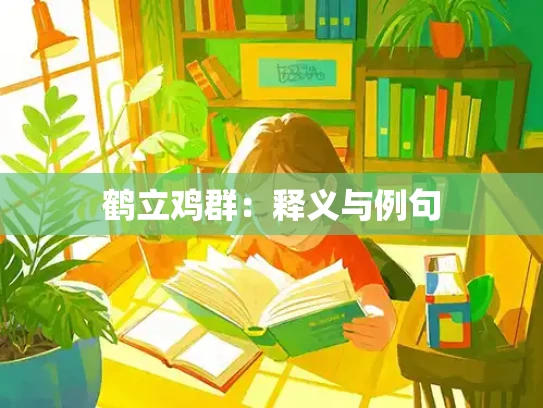 鹤立鸡群：释义与例句