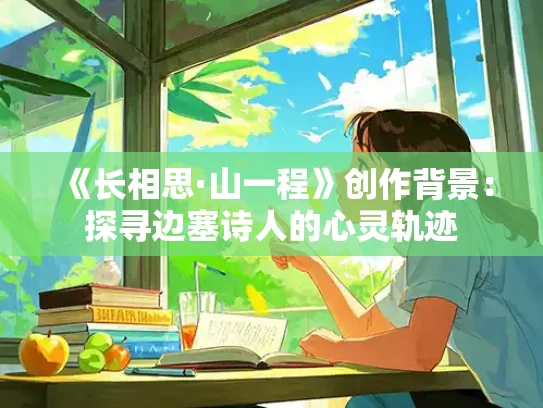 《长相思·山一程》创作背景：探寻边塞诗人的心灵轨迹