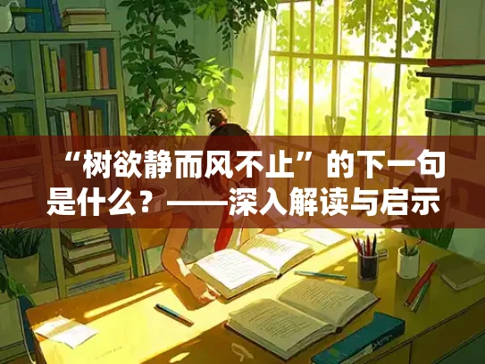 “树欲静而风不止”的下一句是什么？——深入解读与启示