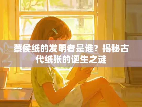 蔡侯纸的发明者是谁？揭秘古代纸张的诞生之谜