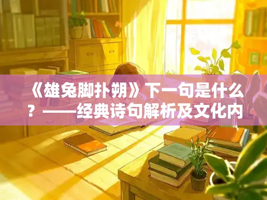 《雄兔脚扑朔》下一句是什么？——经典诗句解析及文化内涵