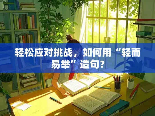 轻松应对挑战，如何用“轻而易举”造句？
