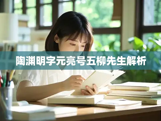 陶渊明字元亮号五柳先生解析