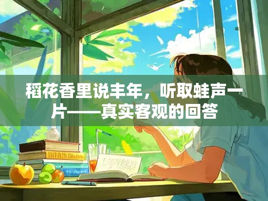 稻花香里说丰年，听取蛙声一片——真实客观的回答