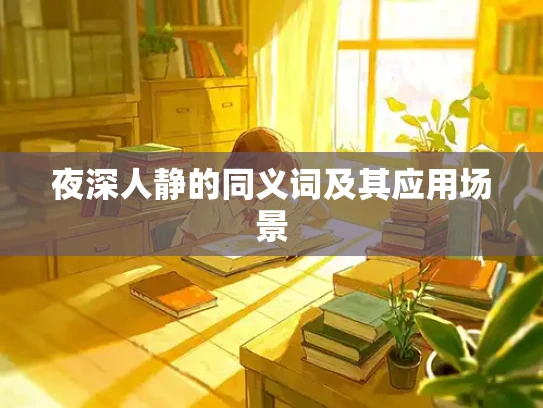 夜深人静的同义词及其应用场景