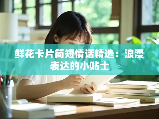 鲜花卡片简短情话精选：浪漫表达的小贴士