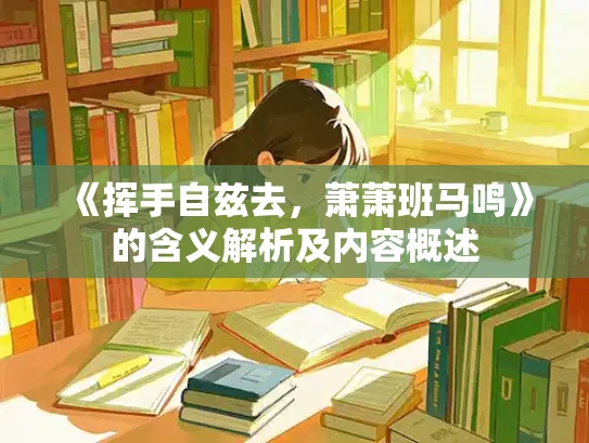 《挥手自兹去，萧萧班马鸣》的含义解析及内容概述
