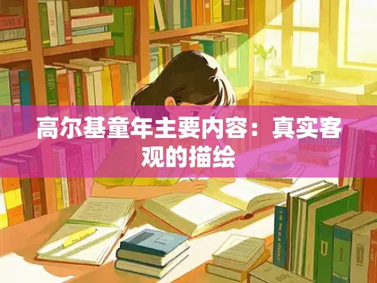 高尔基童年主要内容：真实客观的描绘