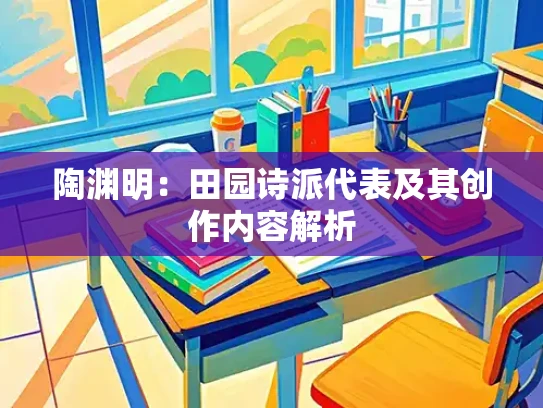 陶渊明：田园诗派代表及其创作内容解析