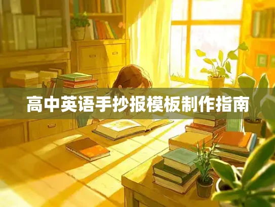 高中英语手抄报模板制作指南