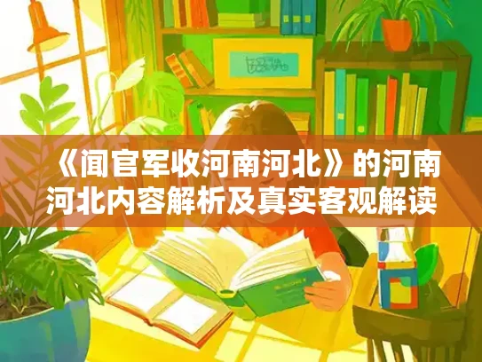 《闻官军收河南河北》的河南河北内容解析及真实客观解读