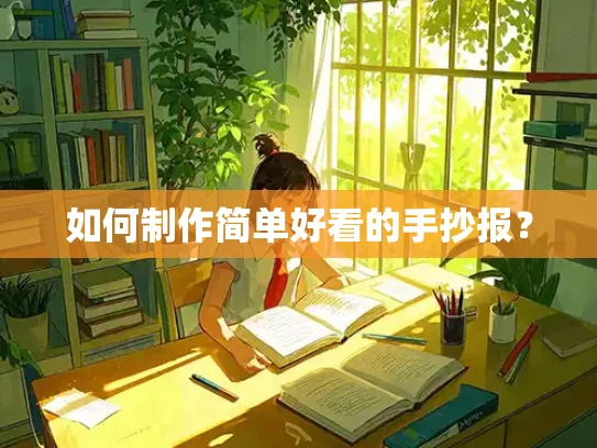 如何制作简单好看的手抄报？